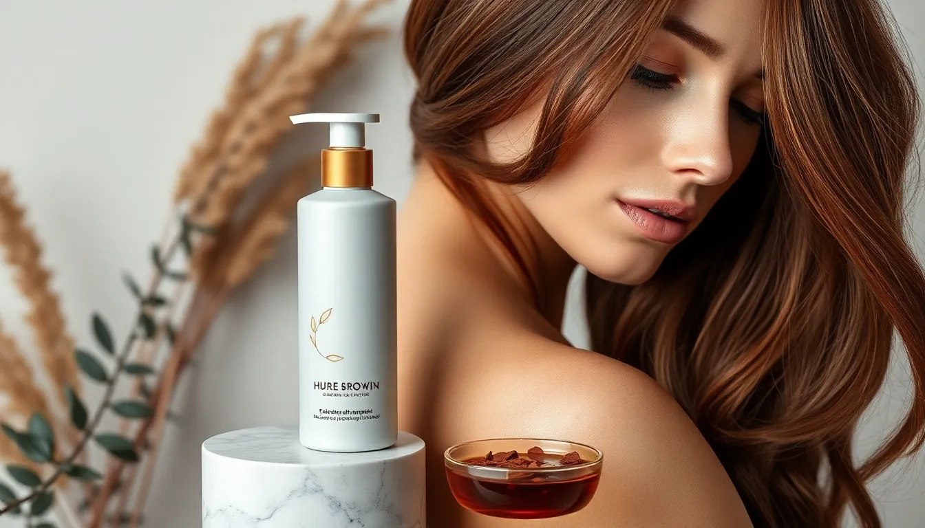 Champú recomendado para cabello castaño teñido