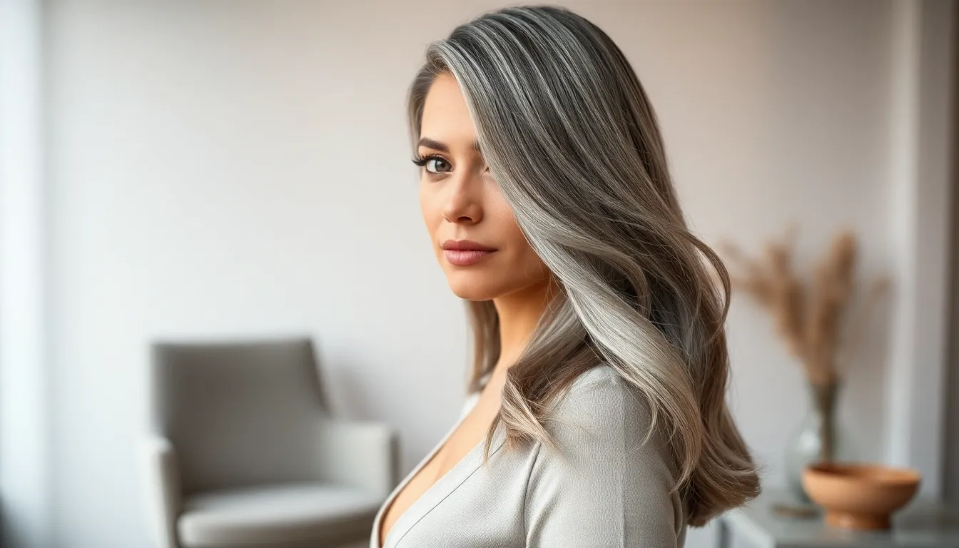 Coloración gris profesional