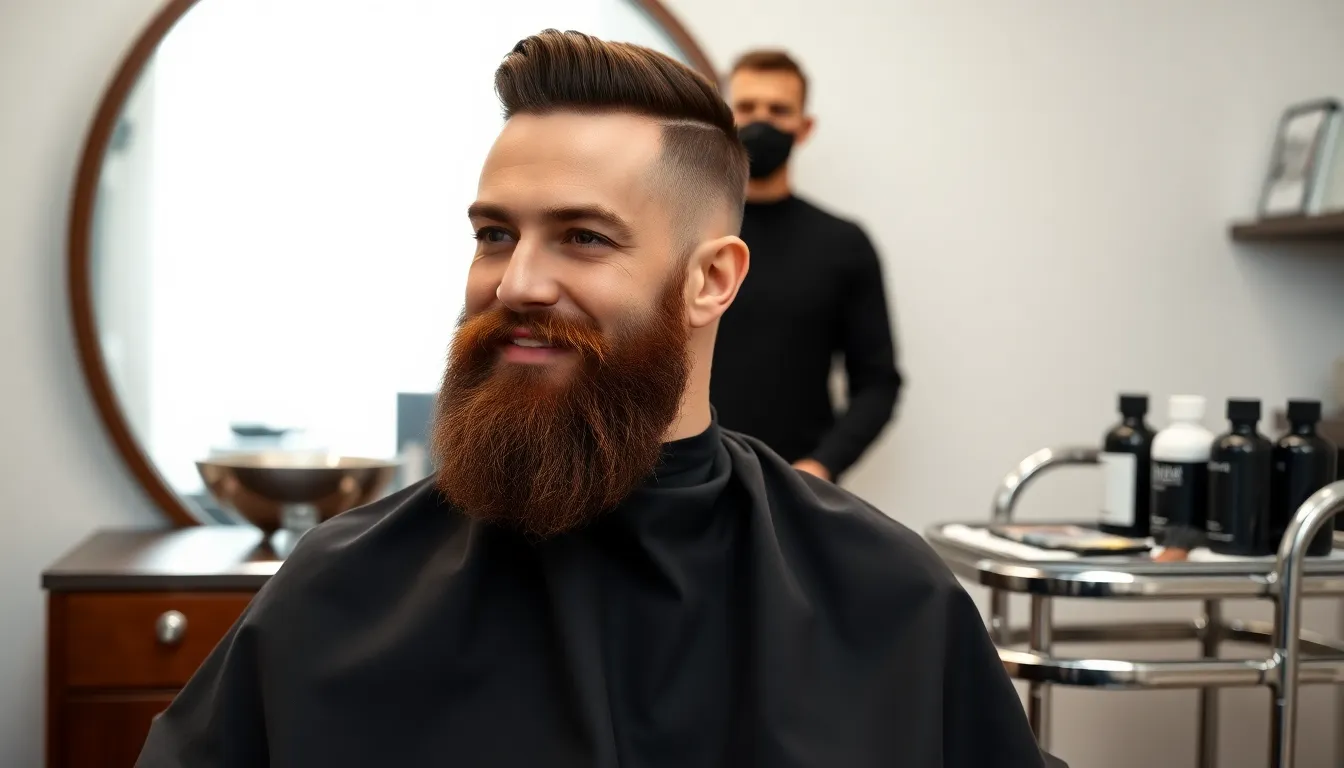 ¿cuánto cuesta teñir la barba en un salón?