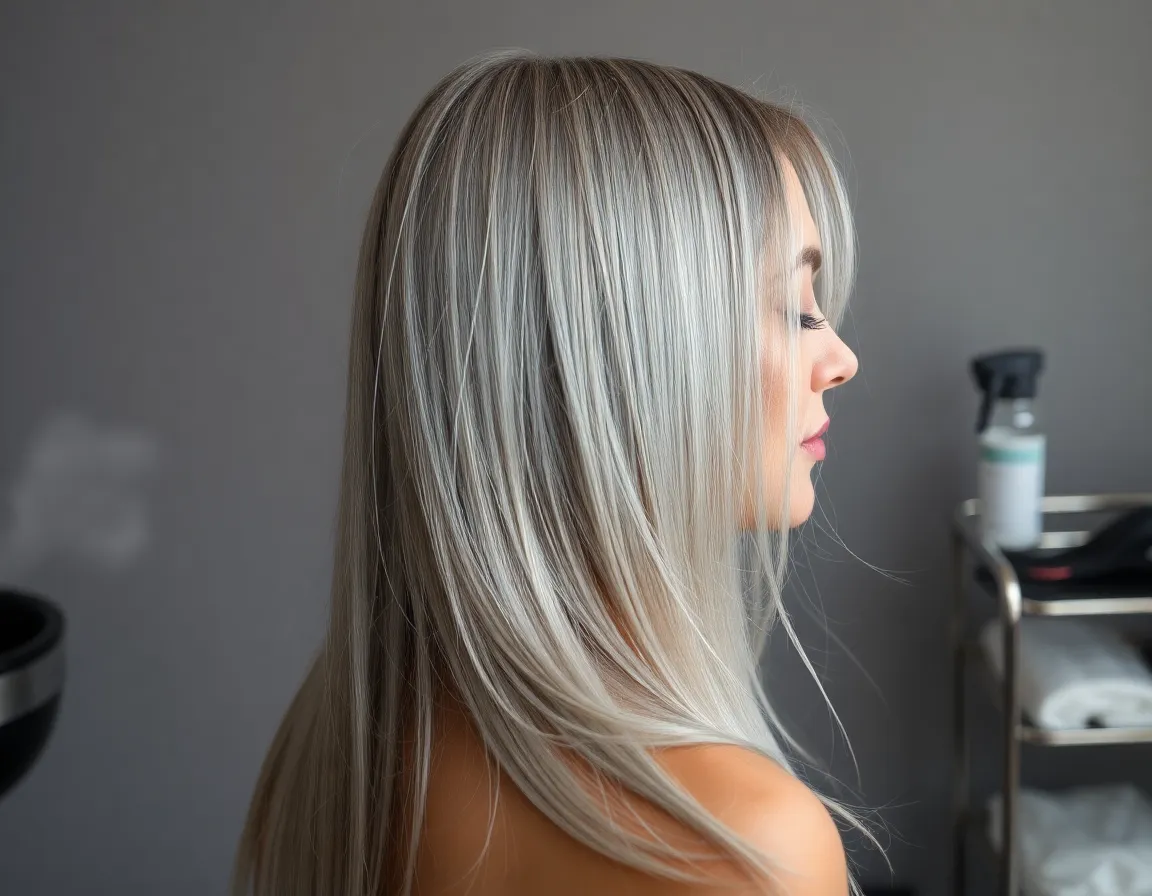 Decoloración para cabello gris Decoloración para cabello gris