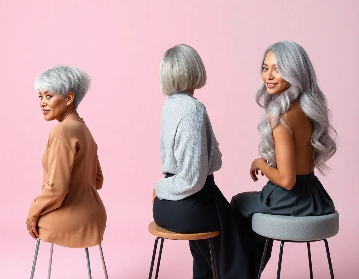 Estilos granny hair modernos