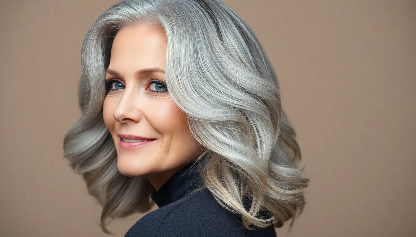 Fotografía profesional de cabello gris