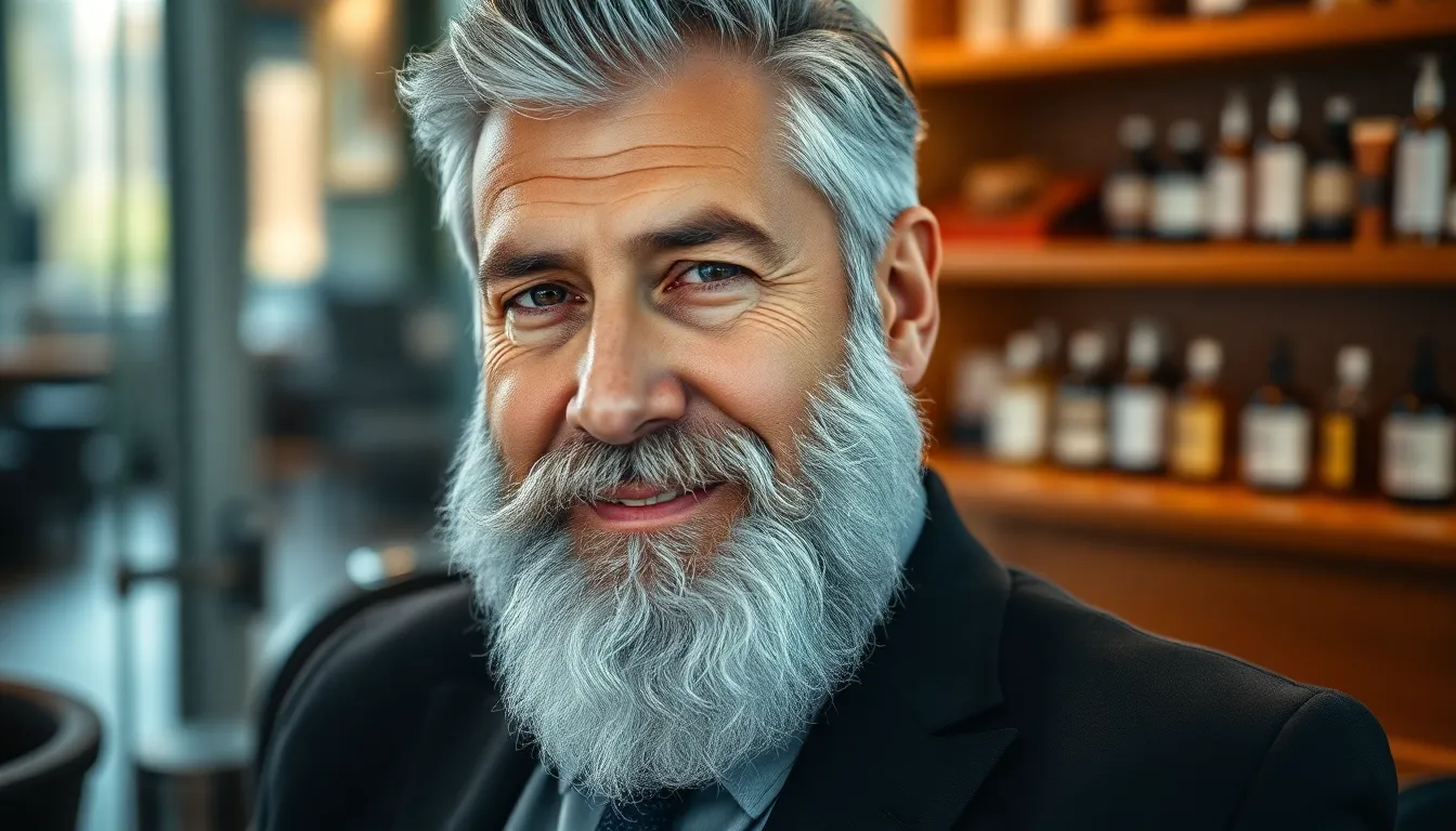 ¿qué hacer si tienes canas en la barba?