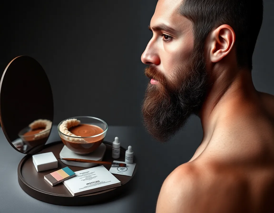 Manual de usuario del tinte de barba