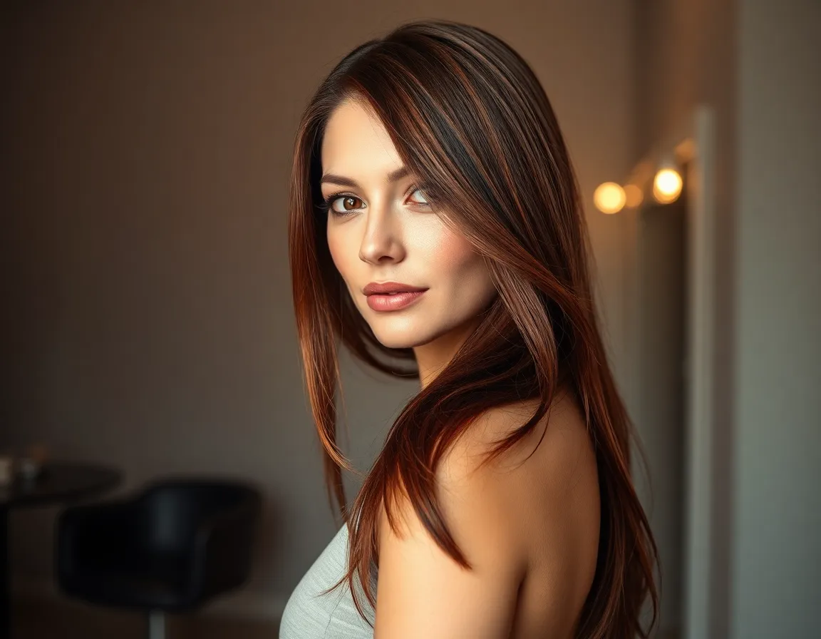 Mechas rojas profesionales