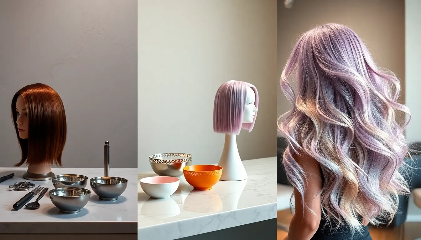 Pasos para la coloración de fantasía