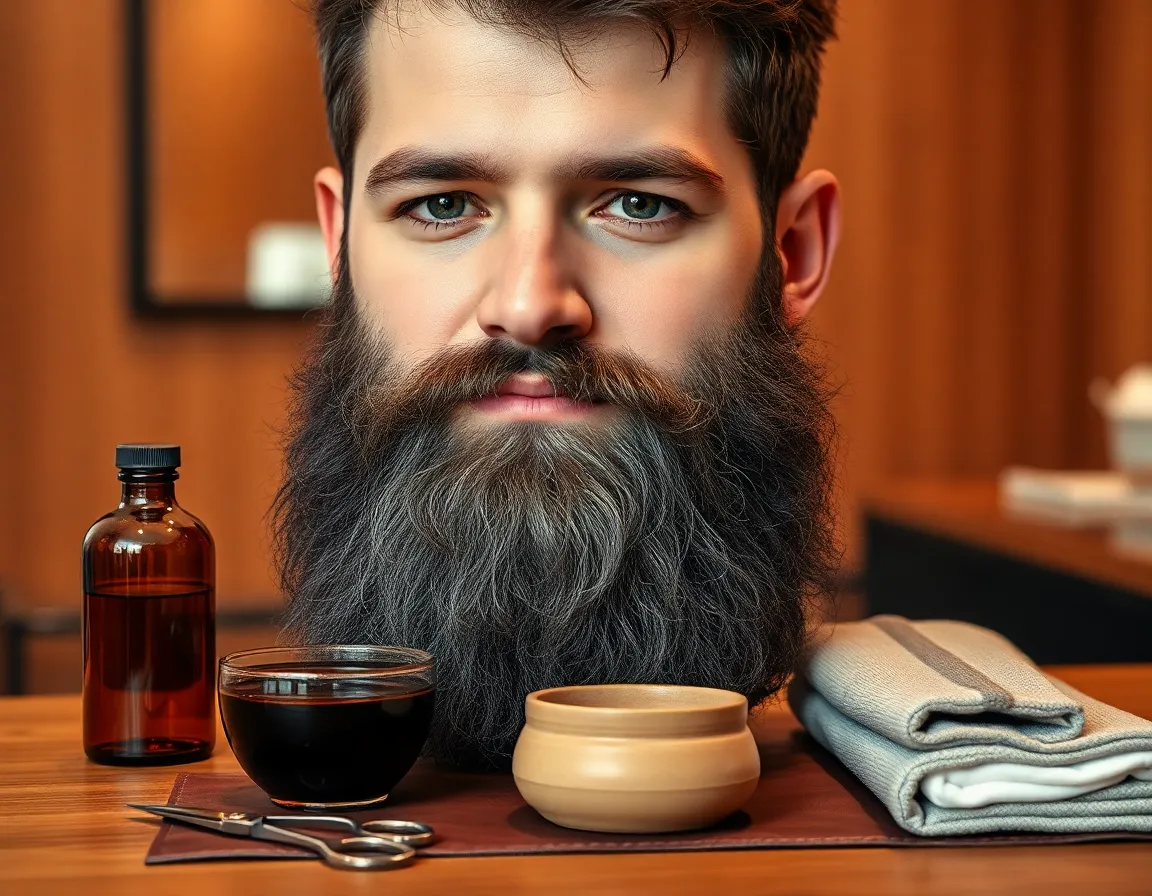 Cómo preparar la barba antes de teñirla