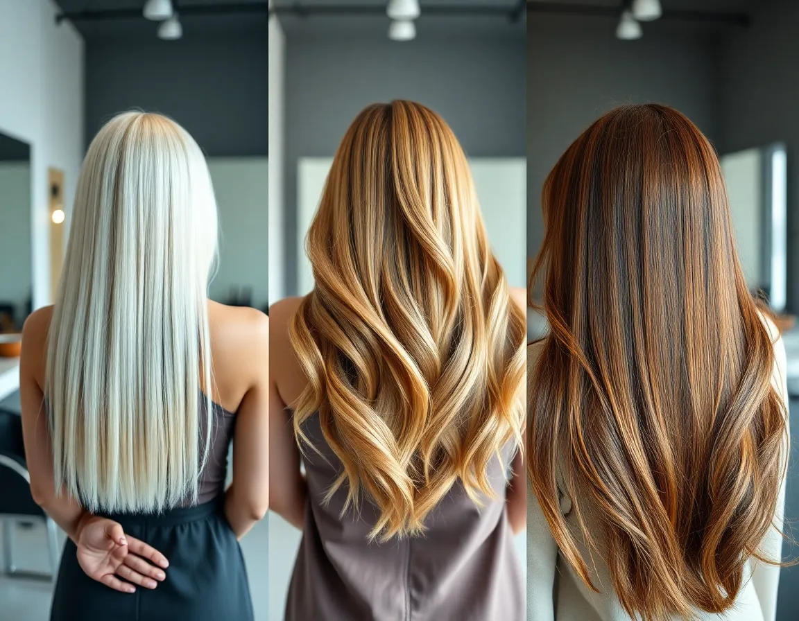 Proceso completo para pasar de rubio a castaño