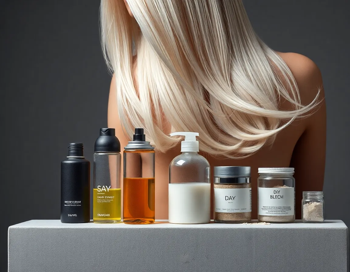 Productos que se deben evitar en cabello rubio teñido