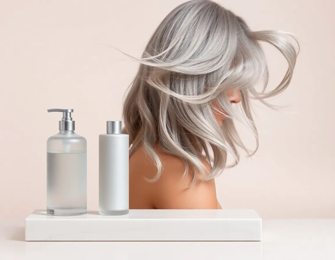 Protectores térmicos para cabello gris