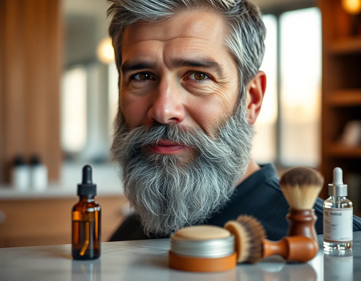 Soluciones para las canas en la barba