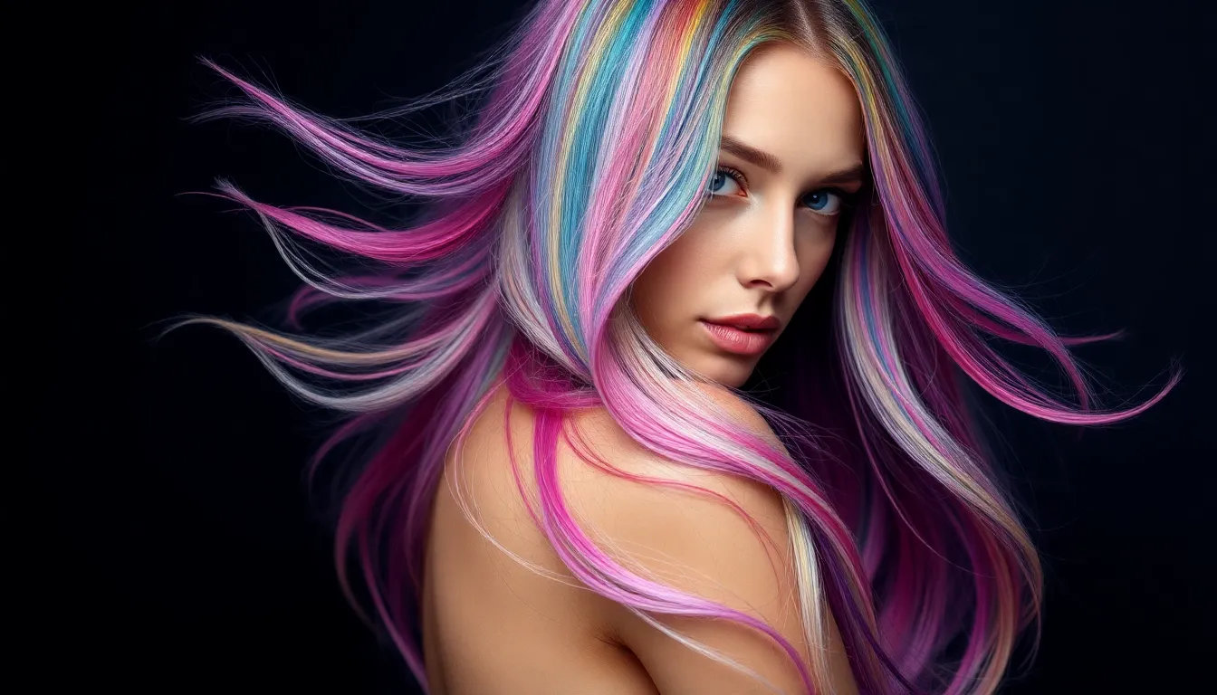 Técnicas de coloración de fantasía