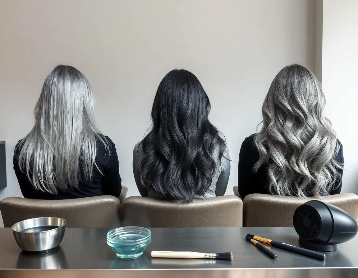 Técnicas de coloración gris