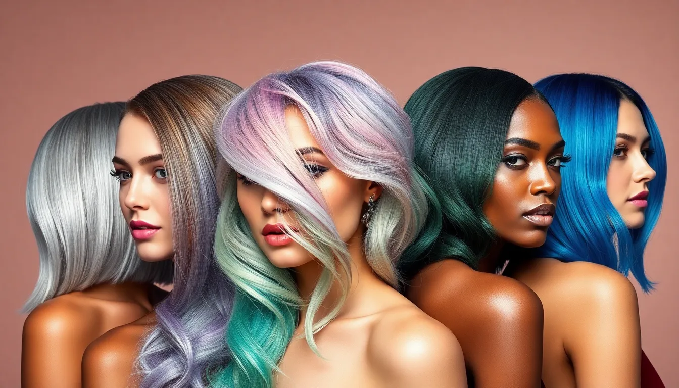 Tendencias en color de pelo para 2025