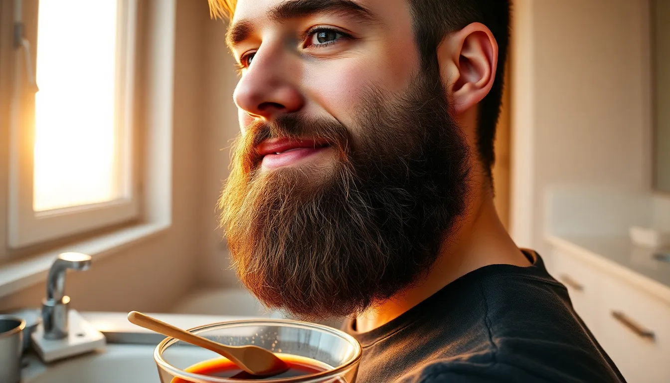 Cómo teñir la barba en casa