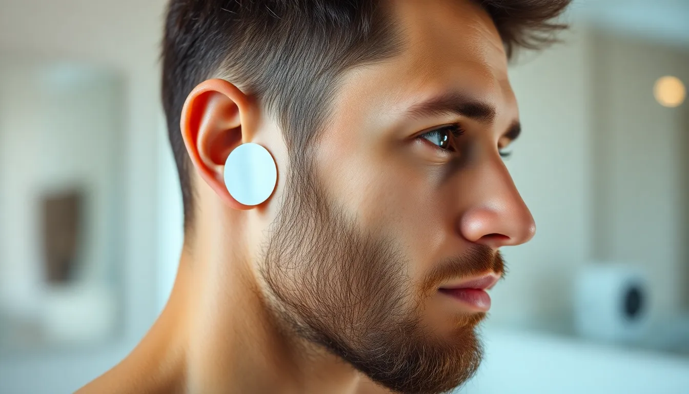 Test de alergia antes de teñir la barba