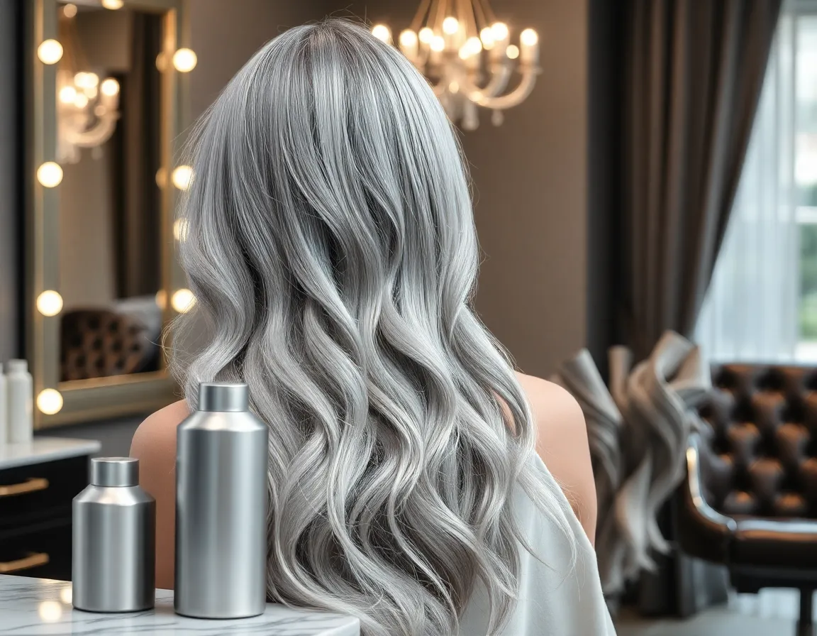 Tinte gris platinado para peluquería Tinte gris platinado para peluquería