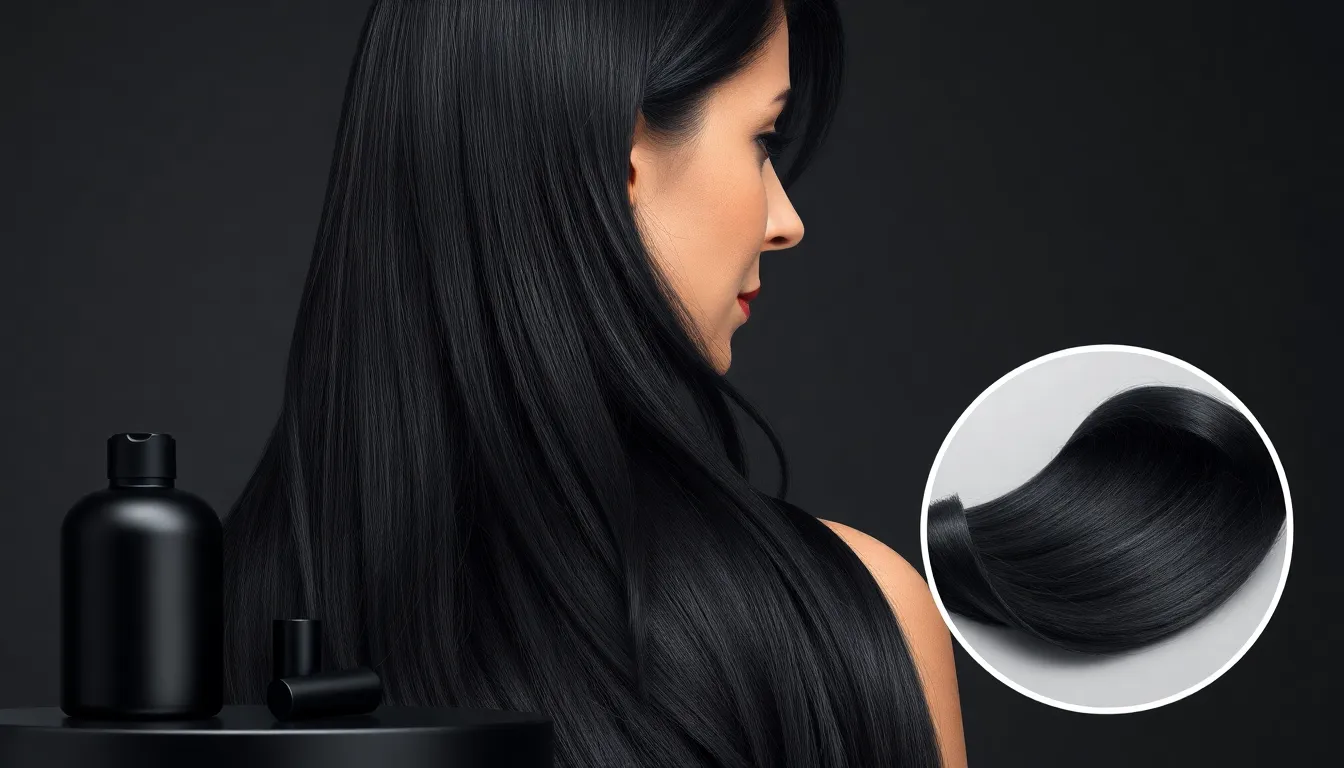 Tinte negro con cobertura del 100% para canas