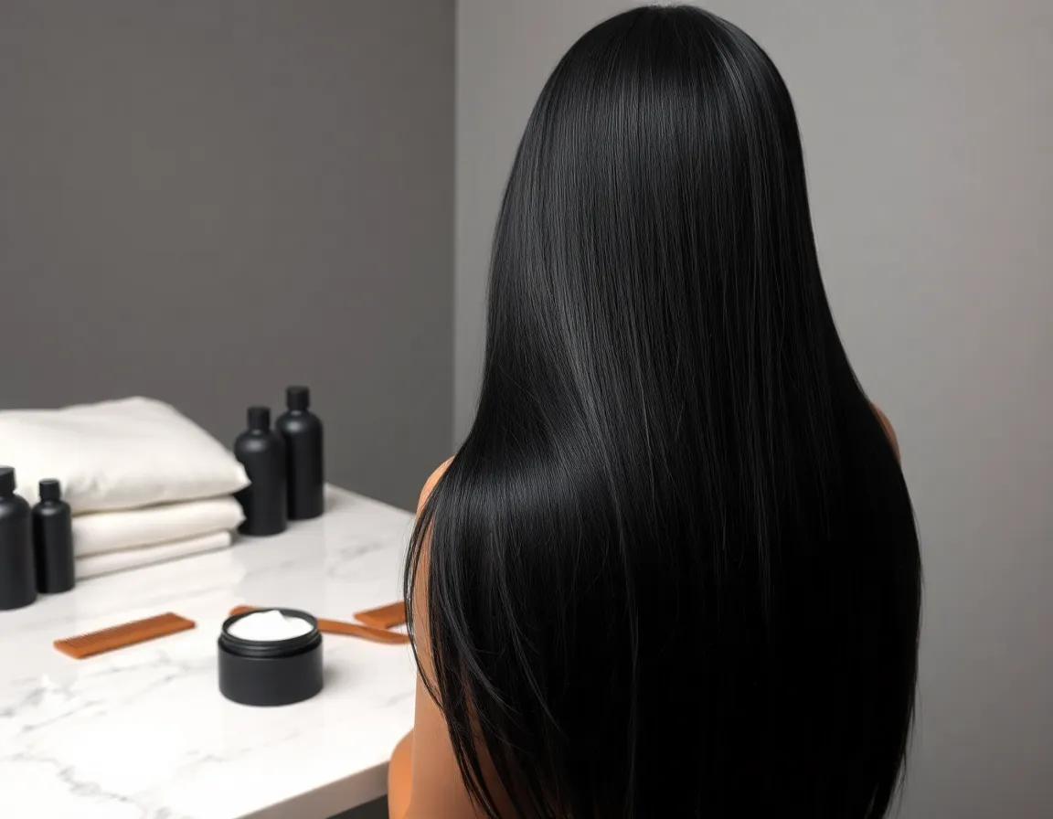 Tinte negro fade resistant y mantenimiento del color