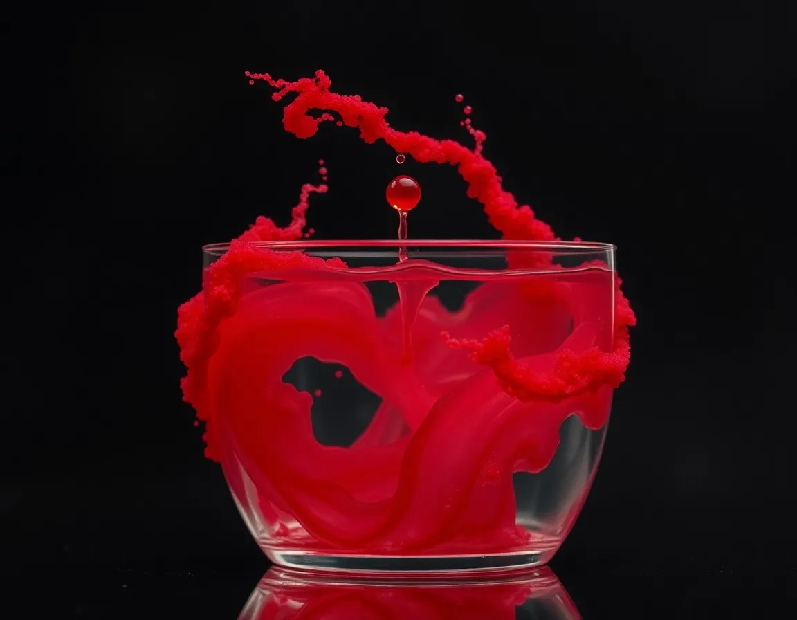 Tinte rojo intenso Tinte rojo intenso