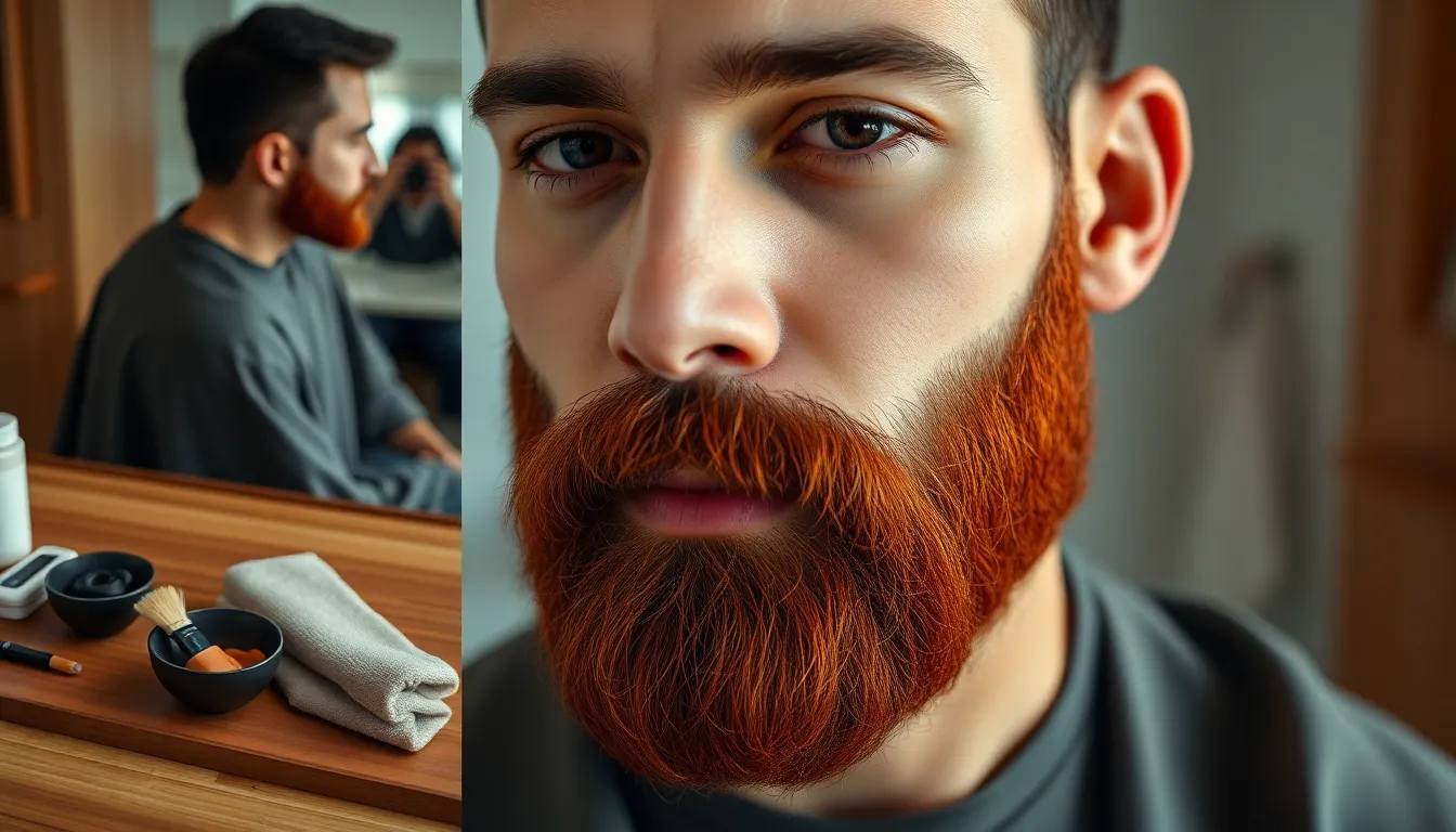 Tutorial para principiantes: cómo teñir la barba