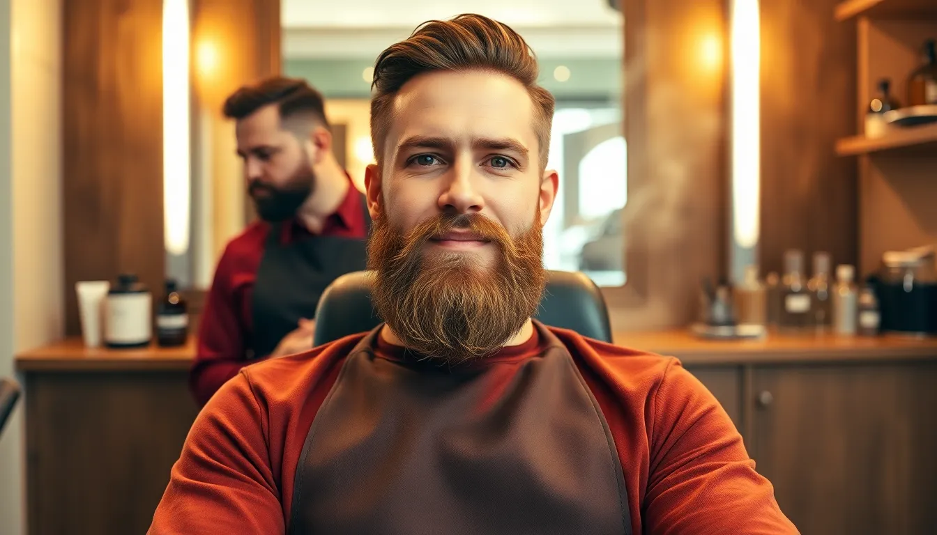 Ventajas de teñir la barba en un barbero profesional